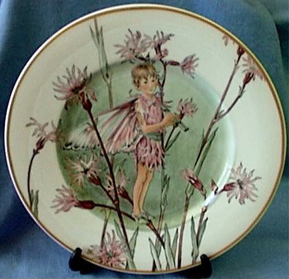 Fairies of The Fields and Flowers Plate