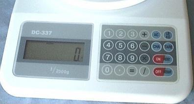 Digital Scale Display and Keypad