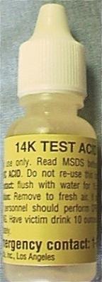 14K Gold Testeing Acid Bottle